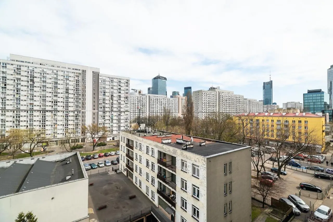 Chlodna Sky Blue Aparament Warschau Appartement